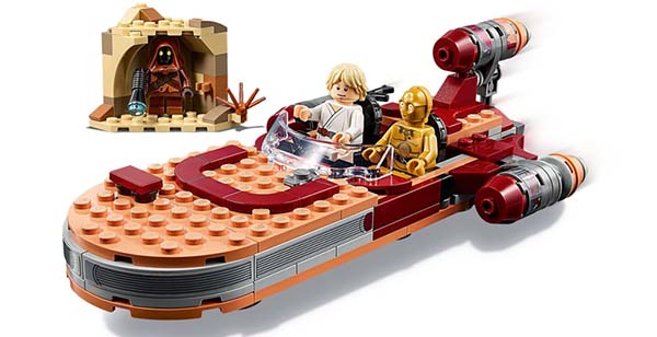 STAR WARS - Speeder Terrestre de Luke Skywalker Lego 75271